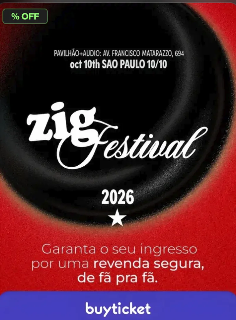 ZIG Festival SP 2026