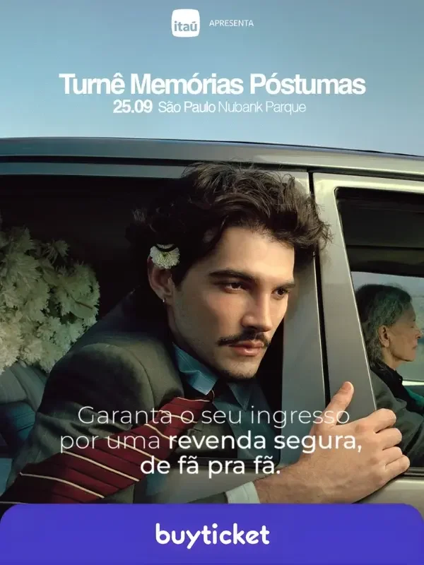 Jão Turnê Memórias Póstumas
